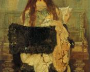 汉斯 马卡特 : dame am spinett